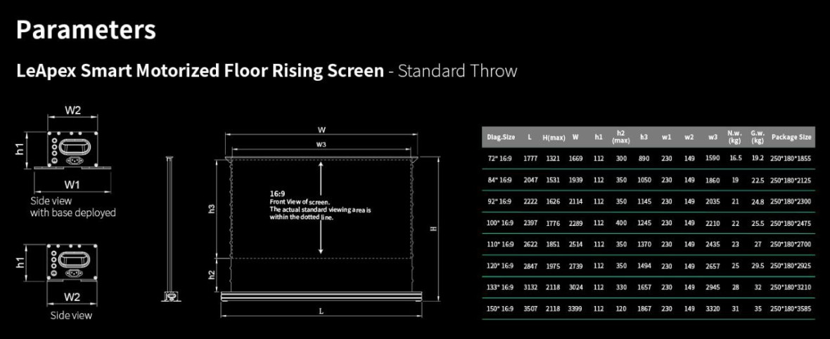 Моторизований экран ALR 100 (16:9)