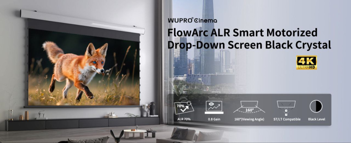 Моторизований настінний/п экран ALR100