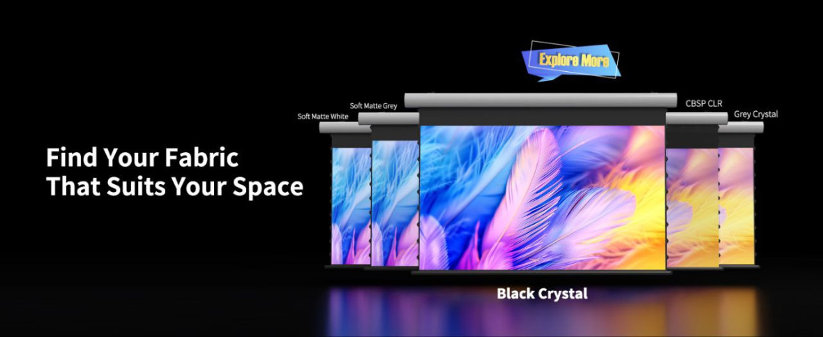 Моторизований настінний/п экран ALR100