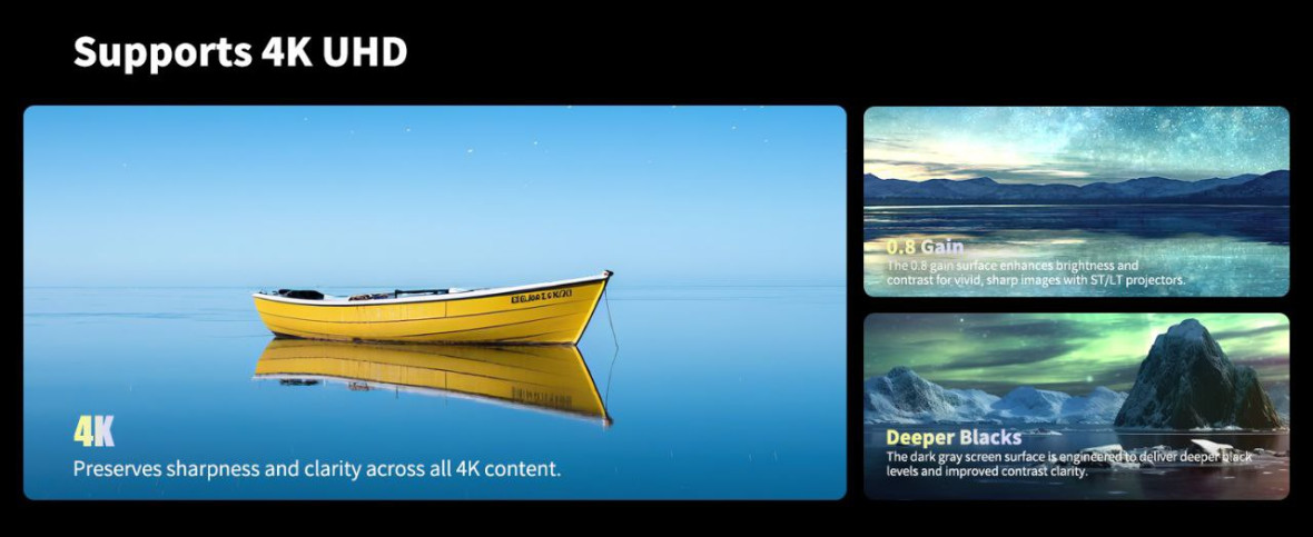 Стаціонарний екран 100 Cinema